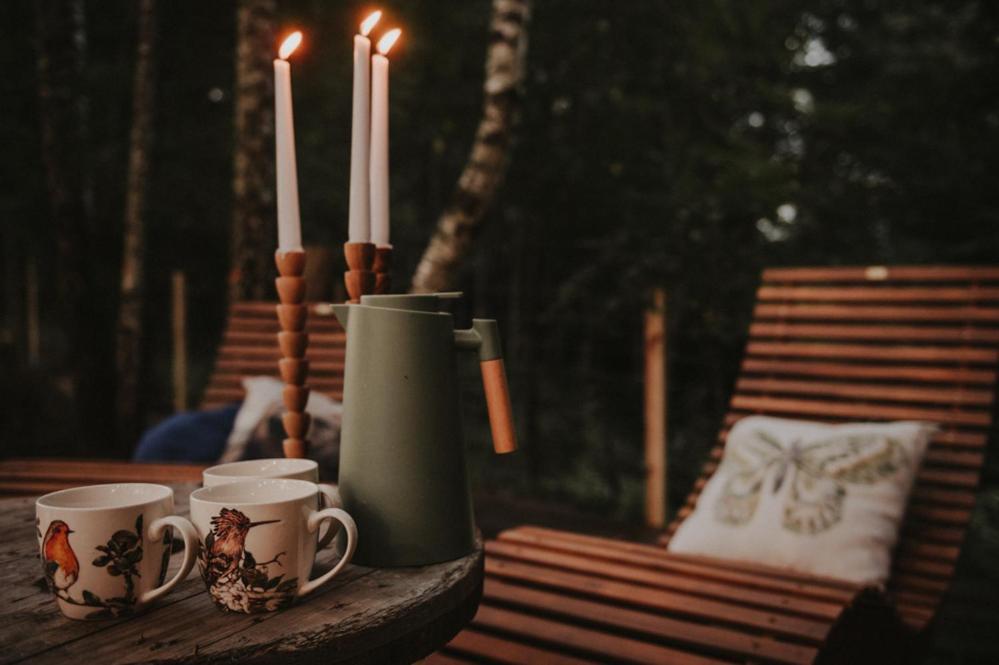 Jurty Z Widokiem, Prywatna Balia- Dzikolas Glamping Krasnobród Eksteriør bilde